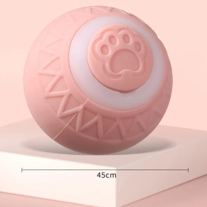 Smart Cat Rolling Ball Toys Rechargeable Cat Toys Ball Motion Ball Self-Moving Kitten Toys for Indoor Interactive Playing